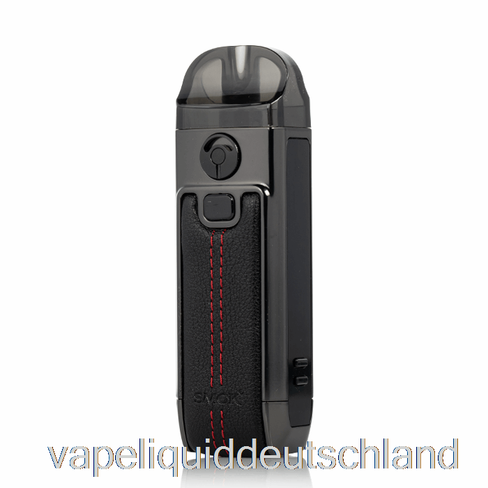 Smok Nord 4 80 W Pod-Kit, Schwarzes Leder, Vape-Flüssigkeit